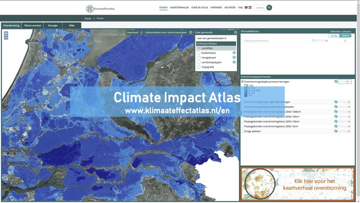 Experiences with User Interface Platforms related to climate data