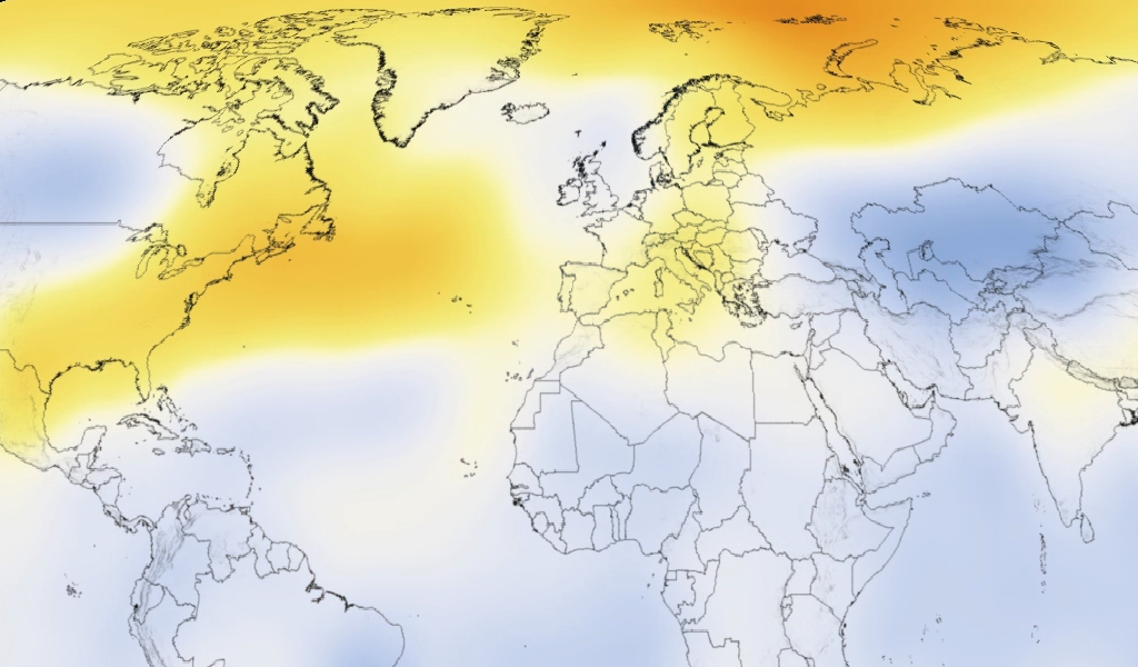 Graphic: Global warming from 1880 to 2015