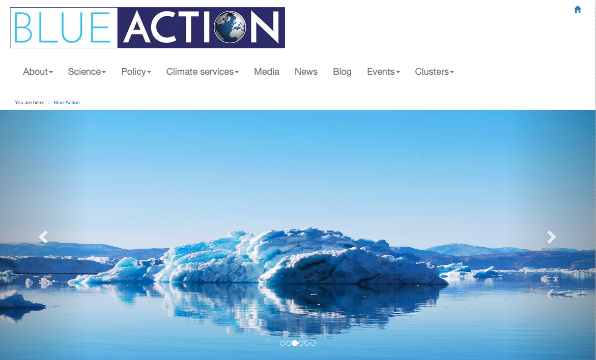 Blue-Action: Arctic Impact on Weather and Climate